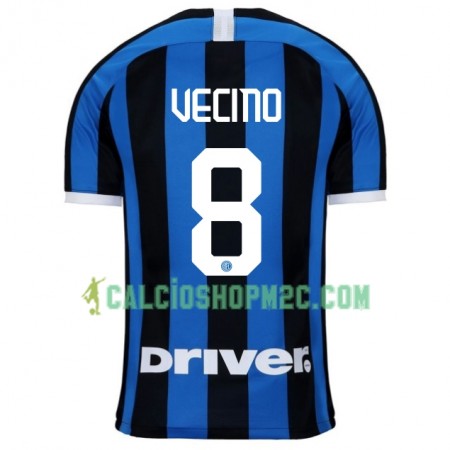 Inter Milan VECINO 8 Maglia Prima 2019/2020 Manica Corta